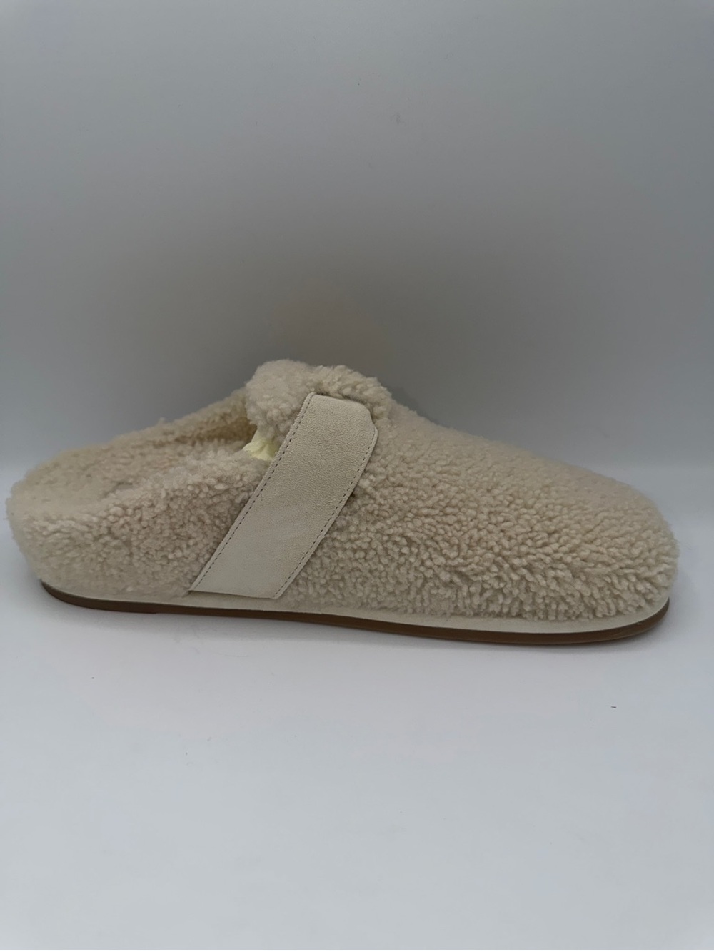 Fendi Feel Sherling Sabot Mule Women’s Size 39 - Picture 8 of 12